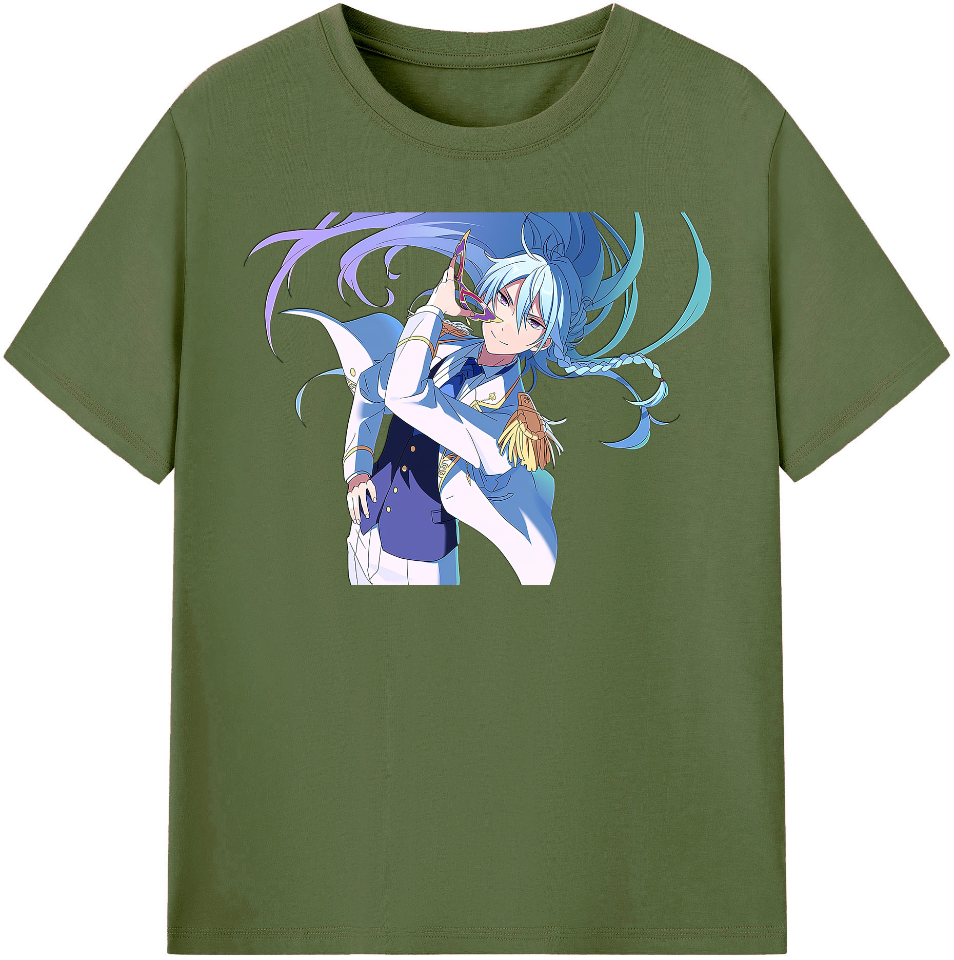 （画像用） あんさんぶるスターズ! Ensemble Stars 綿100％半袖Tシャツ（フロントプリント）